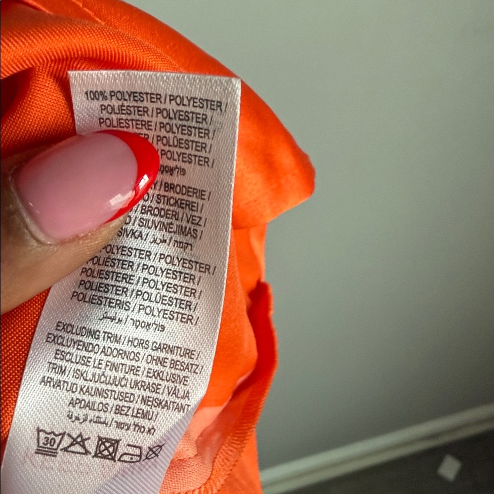 NEW Never Fully Dressed Orange Genesis Mini Dress 12 - Picture 11 of 12